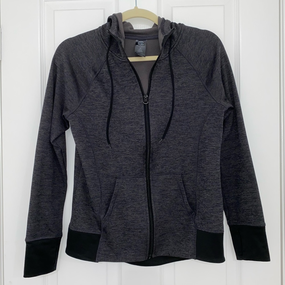 Champion zip up hoodie jacket